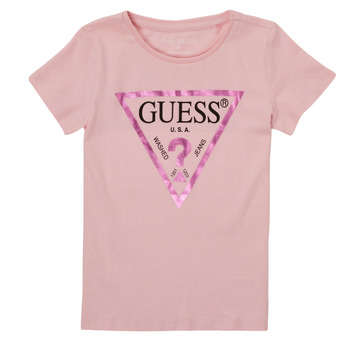 material Girl short-sleeved t-shirts Guess CANCI Pink