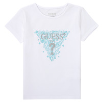 Clothing Girl short-sleeved t-shirts Guess IMOS White