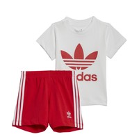 material Children Sets & Outfits adidas Originals SHORT TEE SET Multicolour
