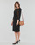 Clothing Women Short Dresses Lauren Ralph Lauren FABIANA-ELBOW SLEEVE-DAY DRESS Black