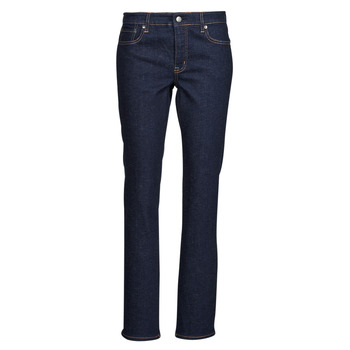material Women straight jeans Lauren Ralph Lauren MIDRISE STRT-FULL LENGTH-STRAIGHT Blue / Raw