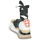 Shoes Women Low top trainers Gioseppo ESCAZU White / Black / Leopard