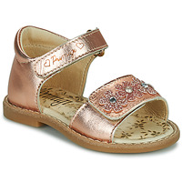 Shoes Girl Sandals Primigi  Pink / Gold