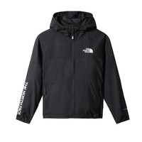 Clothing Boy Blouses The North Face WINDWALL HOODIE Black
