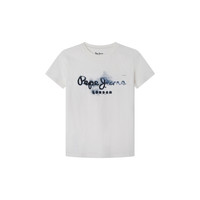 Clothing Boy short-sleeved t-shirts Pepe jeans GOLDERS White