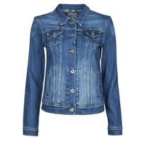 material Women Denim jackets Pepe jeans THRIFT Blue