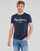 Clothing Men short-sleeved t-shirts Pepe jeans ORIGINAL STRETCH Blue