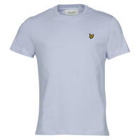 material Men short-sleeved t-shirts Lyle & Scott Plain T-shirt Blue
