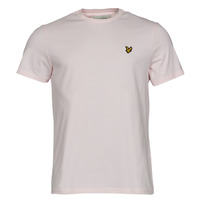 material Men short-sleeved t-shirts Lyle & Scott Plain T-shirt Pink