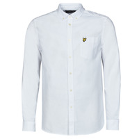 Clothing Men long-sleeved shirts Lyle & Scott Oxford Shirt White
