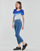 Clothing Women short-sleeved t-shirts Ikks BU10175 Blue