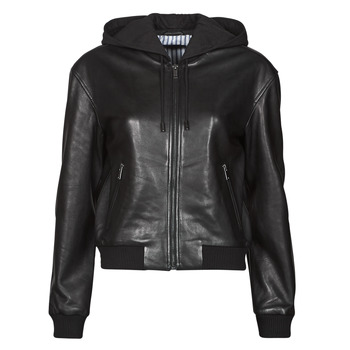 Clothing Women Leather jackets / Imitation le Ikks BU48045 Black