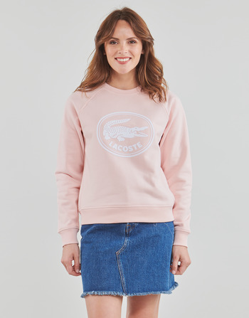 material Women sweaters Lacoste LEBURIA Pink