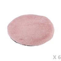 Home Chair cushion The home deco factory AYDINA X6 Pink