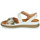 Shoes Women Sandals Think MEGGIE White / Brown