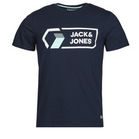 material Men short-sleeved t-shirts Jack & Jones JCOLOGAN Marine