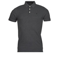 Clothing Men short-sleeved polo shirts Jack & Jones JJEPAULOS Grey