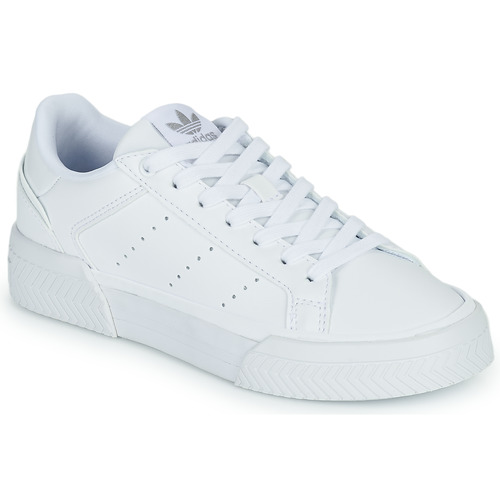 Shoes Women Low top trainers adidas Originals COURT TOURINO W White / Varnish / White