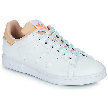 Succes Overtekenen omroeper adidas Originals STAN SMITH W White / Nude - Free delivery | Spartoo NET !  - Shoes Low top trainers Women USD/$96.80