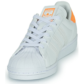 adidas Originals SUPERSTAR W White / Orange