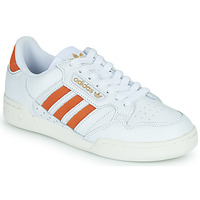 Shoes Low top trainers adidas Originals CONTINENTAL 80 STRI White / Orange