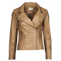 Clothing Women Leather jackets / Imitation le Only ONLMELISA Cognac