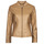 material Women Leather jackets / Imitation le Only ONLMELISA Cognac
