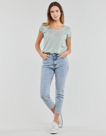 Clothing Women straight jeans Only ONLEMILY Blue / Clear
