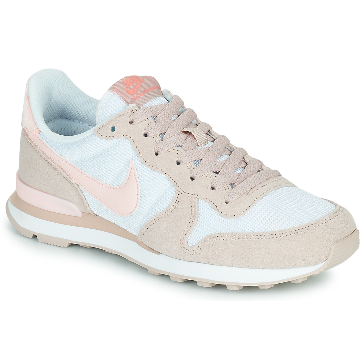 Gran roble Chillido A la verdad Nike W NIKE INTERNATIONALIST MN White / Pink - Free delivery | Spartoo NET  ! - Shoes Low top trainers Women USD/$102.00