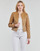 Clothing Women Leather jackets / Imitation le Vero Moda VMLOVE Cognac