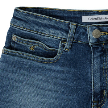 Calvin Klein Jeans RELAXED HR SHORT MID BLUE Blue
