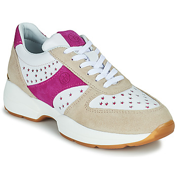 Shoes Women Low top trainers Fericelli AGATE White / Fuschia