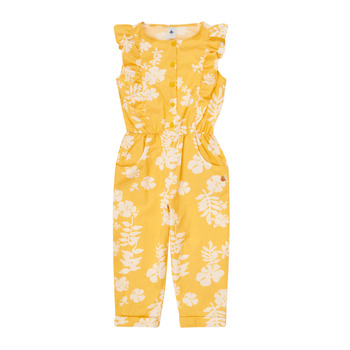Clothing Girl Jumpsuits / Dungarees Petit Bateau BONCAPA Yellow