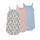 Clothing Girl Sleepsuits Petit Bateau ALOYSIA Multicolour