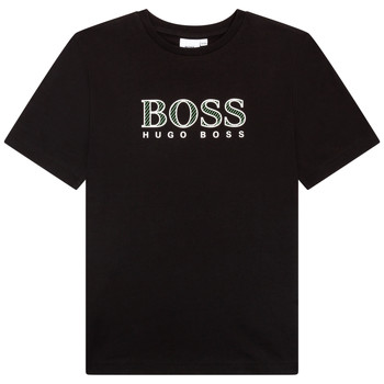 material Boy short-sleeved t-shirts BOSS BUFFETO Black