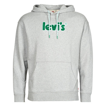 Clothing Men sweaters Levi's MT-FLEECE Grey