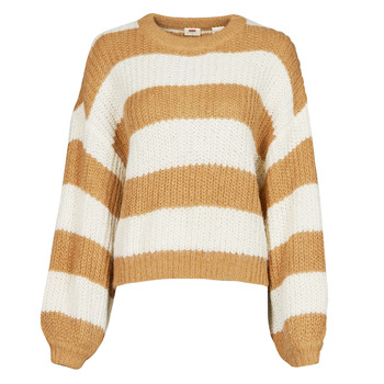 material Women jumpers Levi's WT-SWEATERS Carnation / Almond / Milk