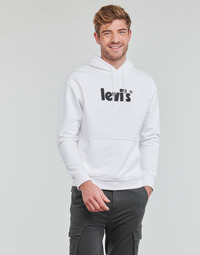 material Men sweaters Levi's RELAXED GRAPHIC PO Hoodie / White