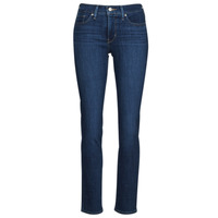Clothing Women straight jeans Levi's 314 SHAPING STRAIGHT Lapis / Dark / Horse