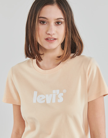 Levi's THE PERFECT TEE Seasonal / Poster / Logo / Peach / Puree