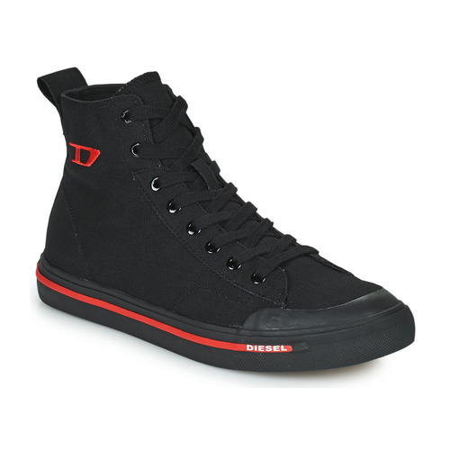 Shoes Men High top trainers Diesel S-ATHOS MID Black