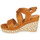 Shoes Women Sandals The Divine Factory QL4619 Camel