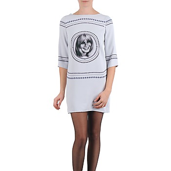 material Women Short Dresses Brigitte Bardot BB43121 Grey