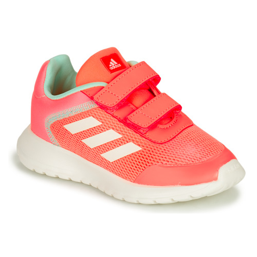 Shoes Girl Low top trainers adidas Performance Tensaur Run 2.0 CF I Pink / White