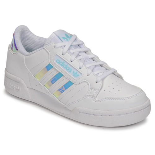 adidas Originals CONTINENTAL 80 STRI White / Iridescent Free delivery | Spartoo NET ! - Shoes Low top trainers Child USD/$61.60