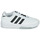 Shoes Children Low top trainers adidas Originals COURT REFIT J White / Black