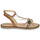 Shoes Women Sandals Tamaris LEONORE Beige / Gold