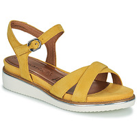 Shoes Women Sandals Tamaris PAULA Yellow