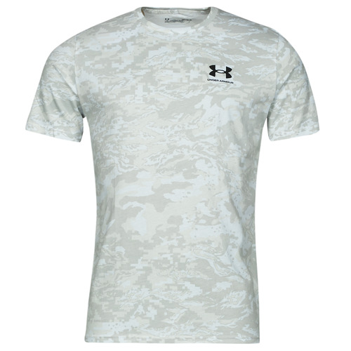 Under Armour UA ABC CAMO SS Grey - Free delivery | Spartoo NET ! - Clothing short-sleeved t-shirts Men