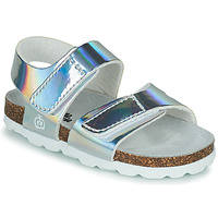 Shoes Girl Sandals Citrouille et Compagnie BELLI JOE Silver / Metallic